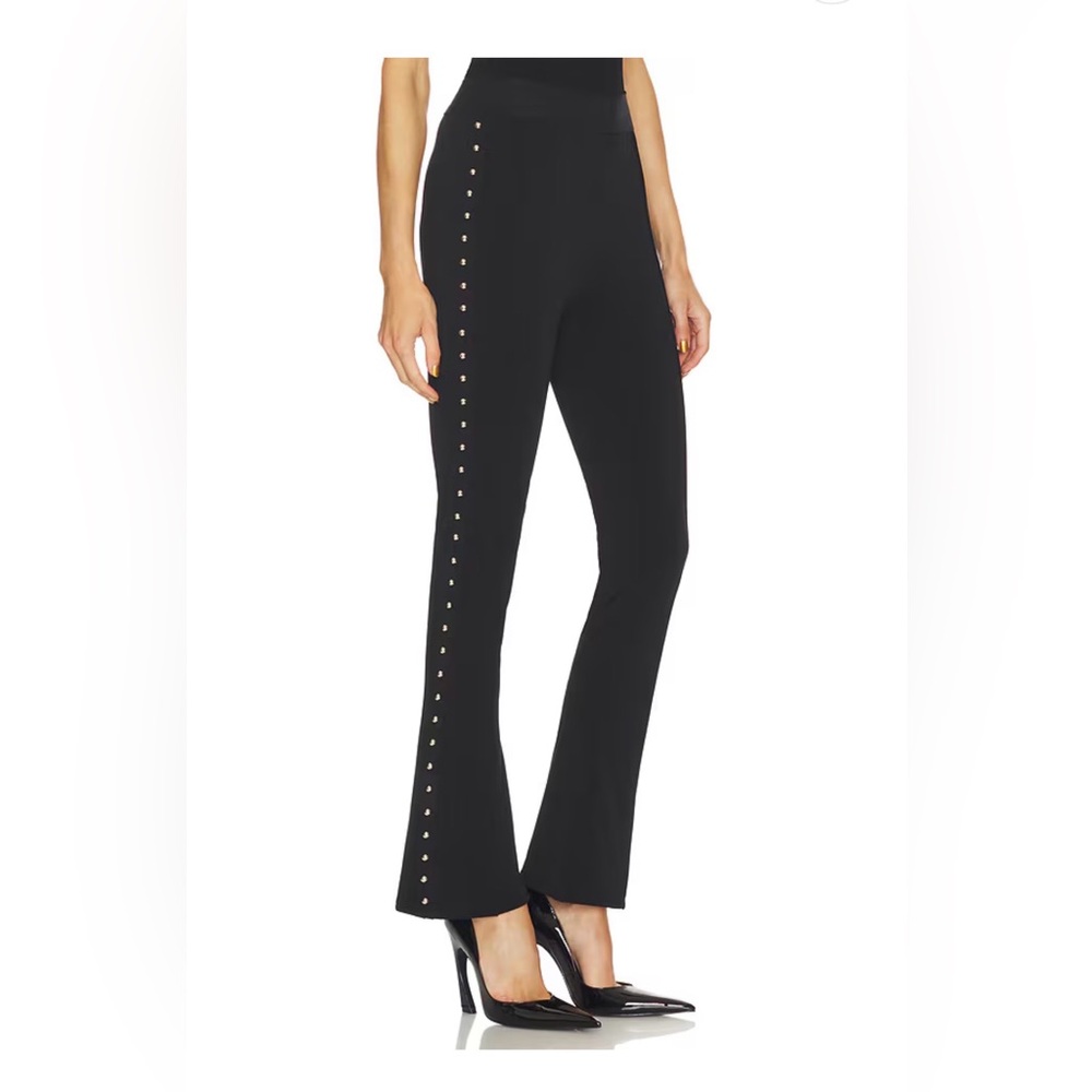 NWOT Cinq a Sept BLACK STUDDED PERCY PANT Size XS